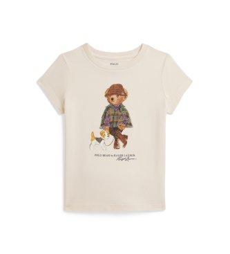 Polo Ralph Lauren Maglia in cotone Polo Bear beige