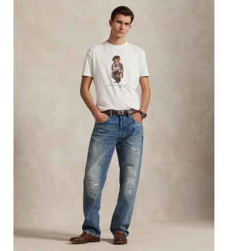 Polo Ralph Lauren Gebreid T-shirt met witte Polo Bear