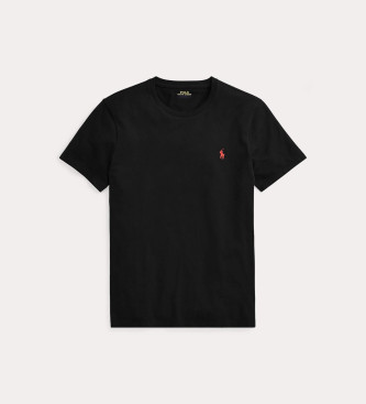 Polo Ralph Lauren T-shirt de malha personalizada em preto