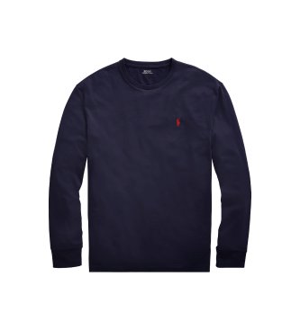 Polo Ralph Lauren Camiseta de malha jersey Custom Slim Fit marinho