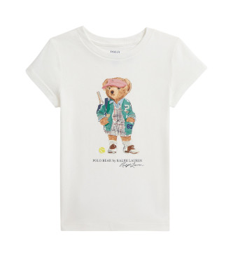 Polo Ralph Lauren Polo Bear katoenen gebreid T-shirt wit