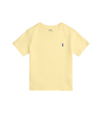 Polo Ralph Lauren Gul T-shirt i bomuldsjersey
