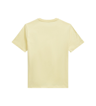 Polo Ralph Lauren Camiseta de punto jersey de algodón amarillo