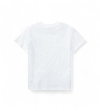 Polo Ralph Lauren Camiseta logotipo bordado blanco