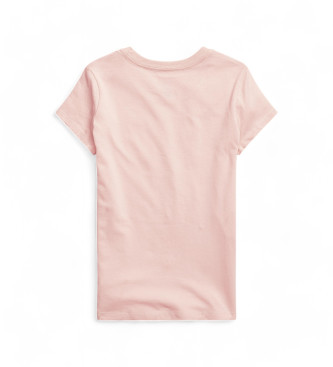 Polo Ralph Lauren Camiseta logotipo rosa