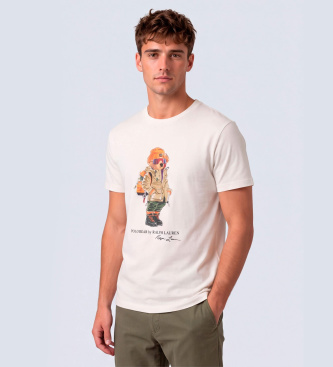 Polo Ralph Lauren White Polo Bear T-shirt