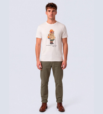 Polo Ralph Lauren White Polo Bear T-shirt