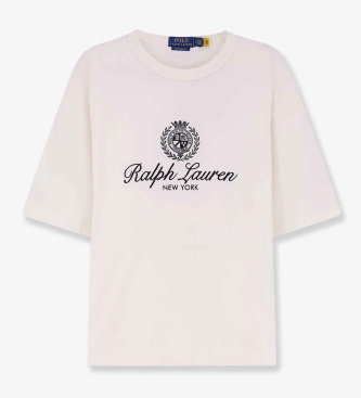 Polo Ralph Lauren Beige Relaxed Fit T-shirt