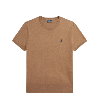 Polo Ralph Lauren Maglietta a maniche marroni