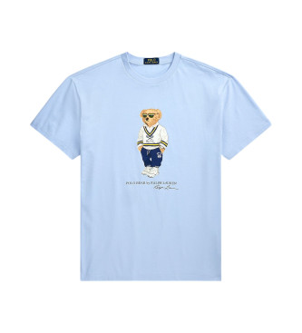 Polo Ralph Lauren Bear blue slim fit t-shirt