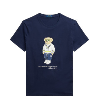 Polo Ralph Lauren Navy bear slim fit t-shirt