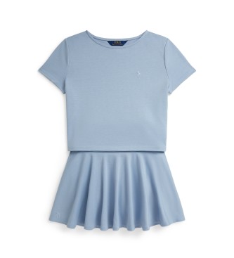 Polo Ralph Lauren Modra ponte majica ter krilo in hlače