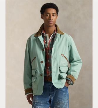 Polo Ralph Lauren Gr�n l�rredsjakke