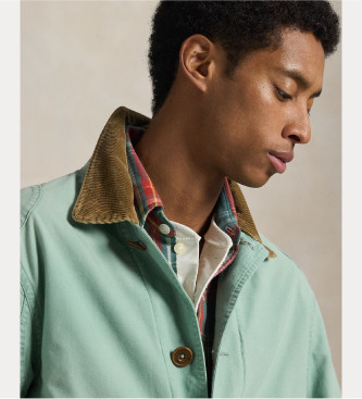 Polo Ralph Lauren Gr�n l�rredsjakke