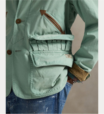 Polo Ralph Lauren Gr�n l�rredsjakke