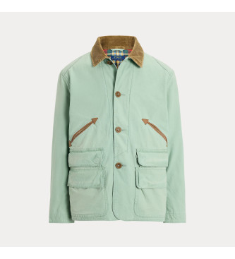Polo Ralph Lauren Grüne Segeltuchjacke