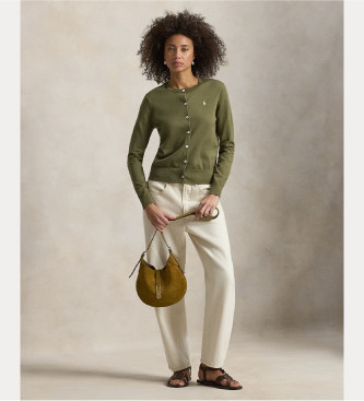 Polo Ralph Lauren Cardigan lungo verde