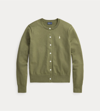 Polo Ralph Lauren Cardigan lungo verde