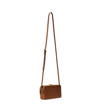 Lauren Ralph Lauren Cartera bandolera mediana de piel Witley marrn