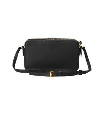 Lauren Ralph Lauren Cartera bandolera mediana de piel Witley negro