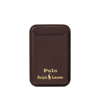 Polo Ralph Lauren Magsafe bruin leren portemonnee