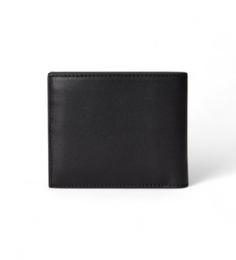 Polo Ralph Lauren Portafoglio 3 in 1 in morbida pelle nera