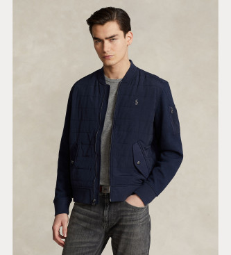 Polo Ralph Lauren Bomber ibrido blu scuro