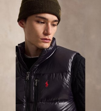 Polo Ralph Lauren Graham black quilted vest
