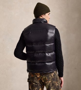 Polo Ralph Lauren Graham black quilted vest