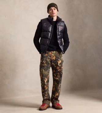 Polo Ralph Lauren Graham black quilted vest