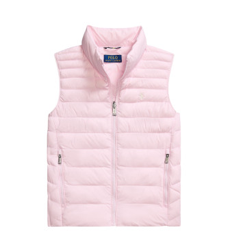 Polo Ralph Lauren Colete acolchoado dobrvel rosa P-Layer 2