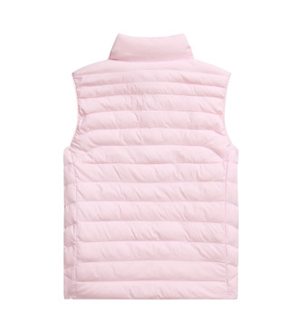 Polo Ralph Lauren Colete acolchoado dobrvel rosa P-Layer 2