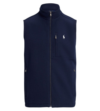 Polo Ralph Lauren Dobbeltstrikket rullekravevest navy