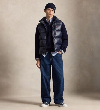 Polo Ralph Lauren Gilet Gorham blu marino