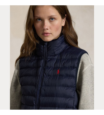 Polo Ralph Lauren Gilet pieghevole idrorepellente blu navy