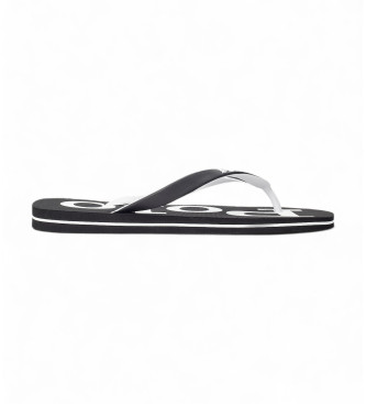 Polo Ralph Lauren Flip Flops mit Bolt Logo schwarz