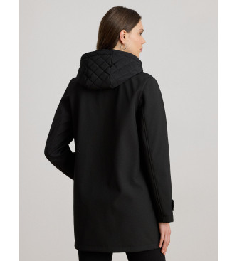 Lauren Ralph Lauren Steppjacke mit marineblauer Kapuze und Weste