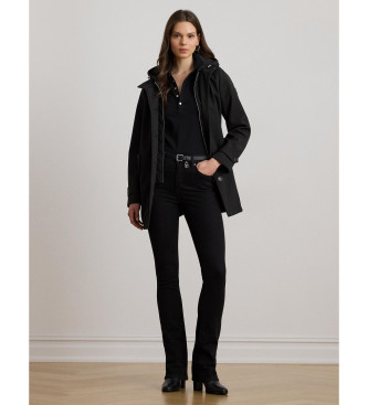 Lauren Ralph Lauren Steppjacke mit marineblauer Kapuze und Weste