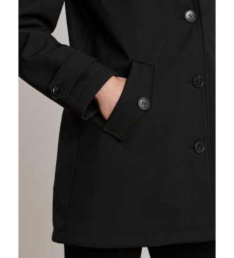 Lauren Ralph Lauren Steppjacke mit marineblauer Kapuze und Weste