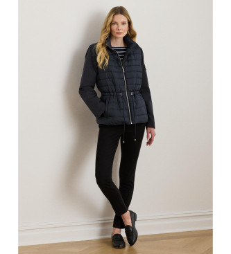 Lauren Ralph Lauren Steppjacke mit marineblauem Trichterkragen