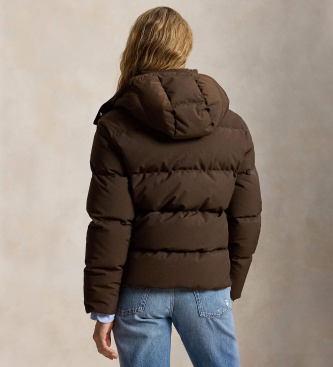Polo Ralph Lauren Piumino trapuntato marrone