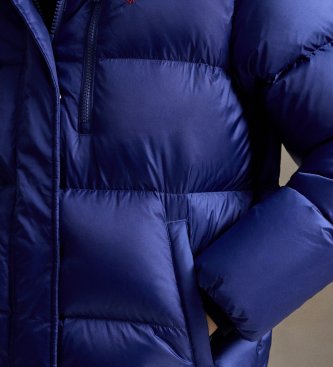Polo Ralph Lauren Veste doublée en duvet bleu