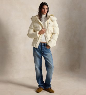 Polo Ralph Lauren Beige down-padded jacket
