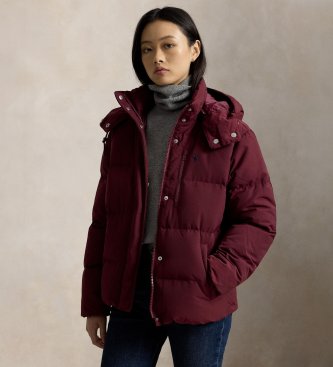 Polo Ralph Lauren Burgundy down puffer jacket