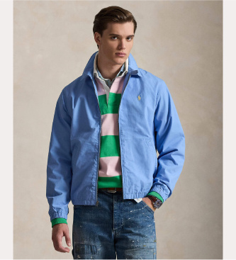 Polo Ralph Lauren Giacca Bayport in popeline blu