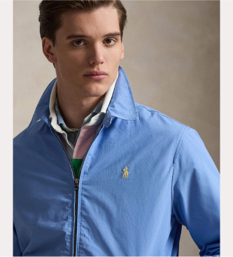 Polo Ralph Lauren Giacca Bayport in popeline blu