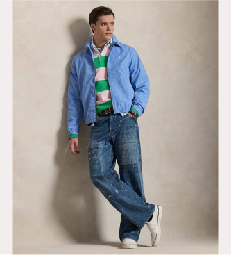 Polo Ralph Lauren Giacca Bayport in popeline blu