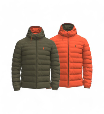 Polo Ralph Lauren Bomberjacke grn, orange