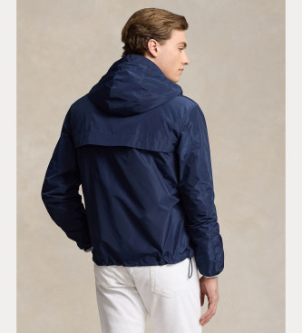 Polo Ralph Lauren Jacket with hood and zip navy