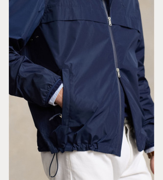 Polo Ralph Lauren Jacket with hood and zip navy